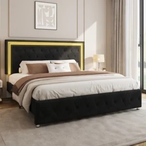 Braiya Upholstered Platform Bed